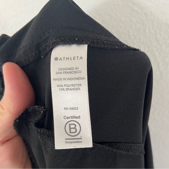 Athleta Chelsea Utility Jogger Black Pull-On Elastic Waistband Pants Size 8 - Picture 10 of 11